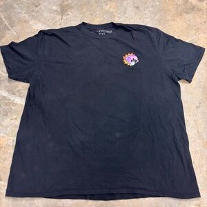 Pink Dolphin Clothing Mens XXL Black Pink Blue Dolphin T Shirt Skater Punk